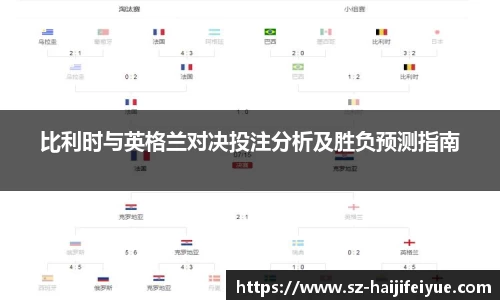 比利时与英格兰对决投注分析及胜负预测指南